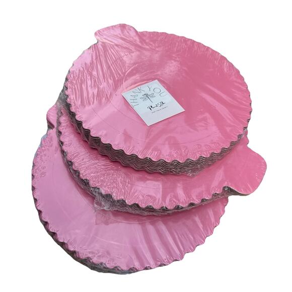 Cake Boards 8 Inch round Lot Of 3 Pack Pink Cake Drums with Elegant Matte Finish - Picture 1 of 8